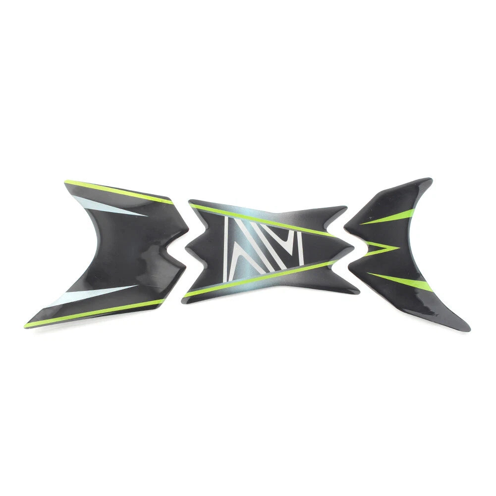 Motorcycle 3D Tank Pad Protector Decal Sticker for Kawasaki Z650 (All Years)
