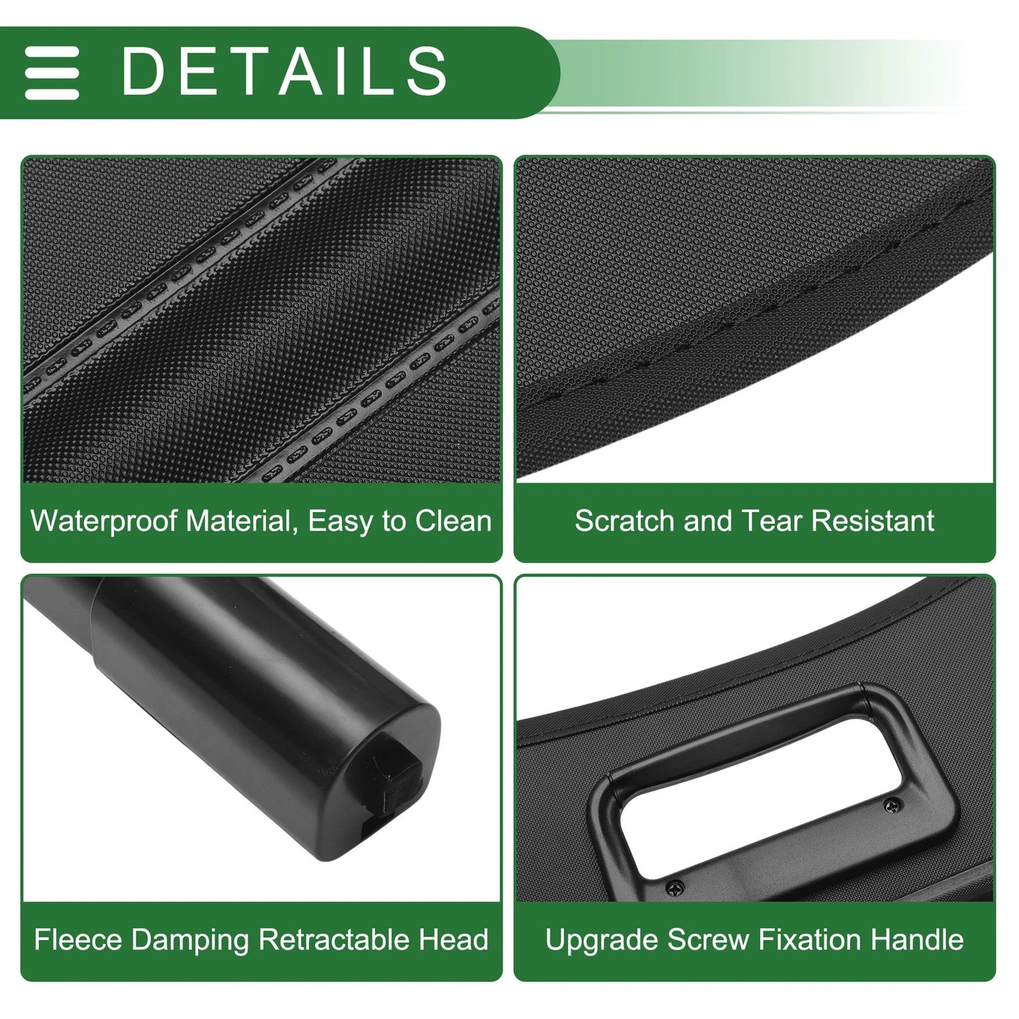 Cargo Cover for Mitsubishi Pajero Sport (2006-2015) - Gloss Black