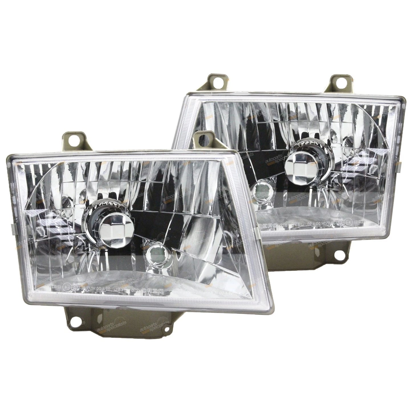 LH+RH Headlights Pair for Mazda Bravo UN Series B2500 B2600 (2002 - 2006)