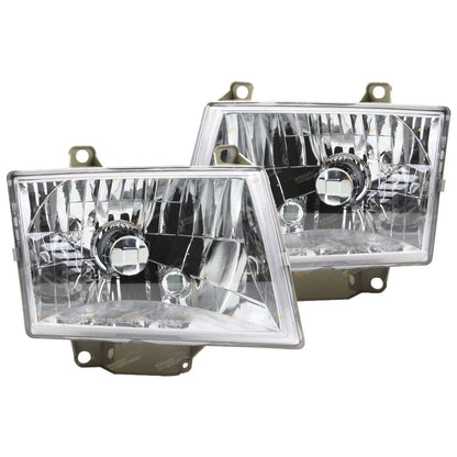 LH+RH Headlights Pair for Mazda Bravo UN Series B2500 B2600 (2002 - 2006)