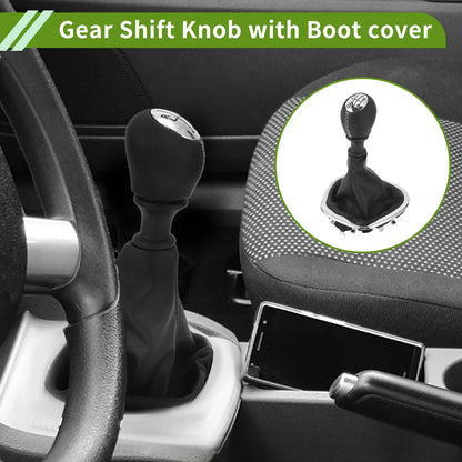 6 Speed Gear Shift Knob & Cover for Fiat Talento (2016-2023)