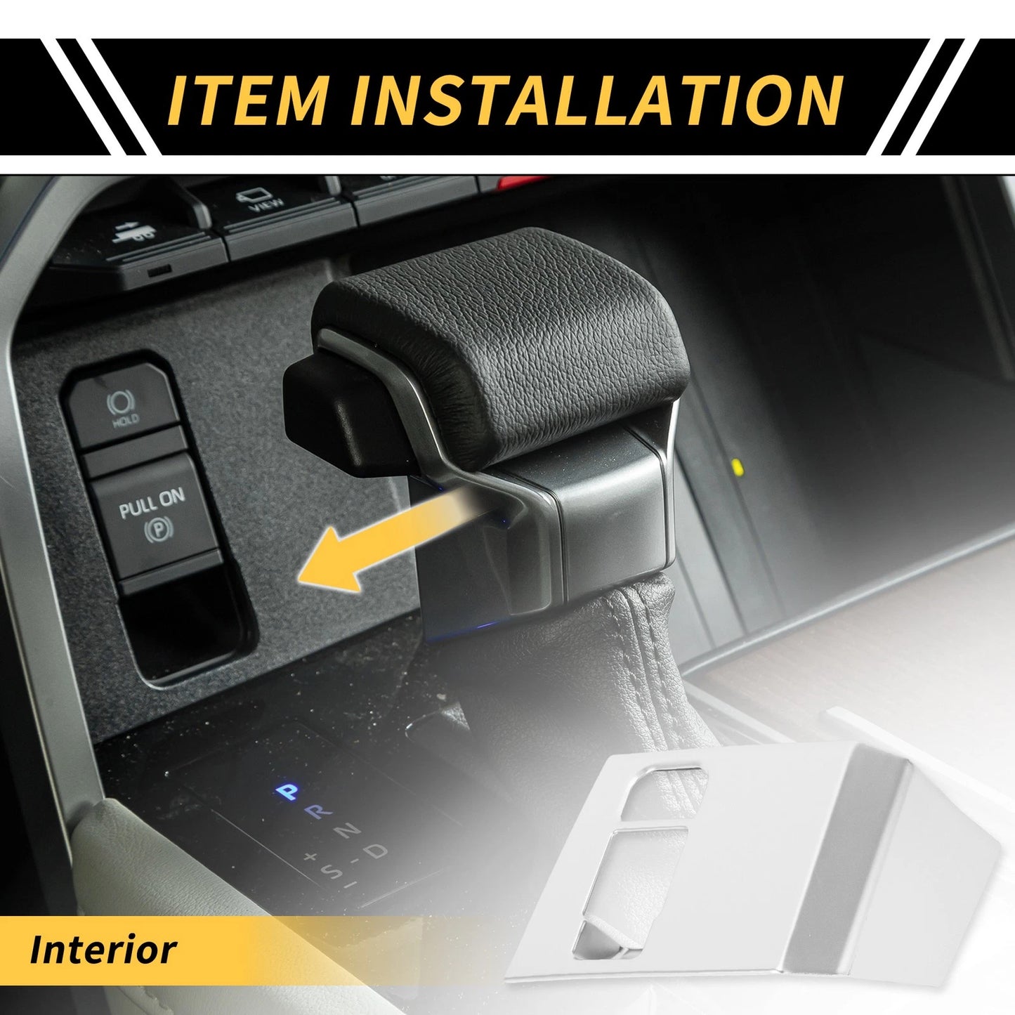 Electronic Handbrake Frame Cover Trim for Toyota Tundra (2022-2024)