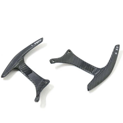 Carbon Fiber Steering Wheel Paddle Shifters For Ferrari 458 Spider Italia 10-15