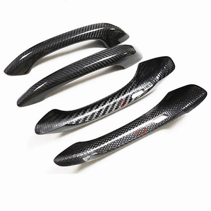 4 x Carbon Fiber Door Handle Covers for Porsche Macan (2015-2023)