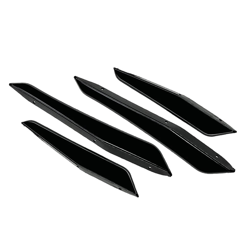 Black Front Bumper Splitter Side Skirt Spoiler for BMW M2 G87 (2023-2024)