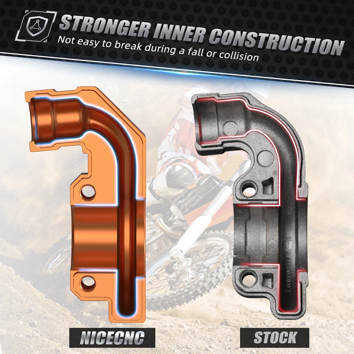Throttle Housing Guard for KTM 150-450 XC F SX F EXC F XCW XCF-W (2024)