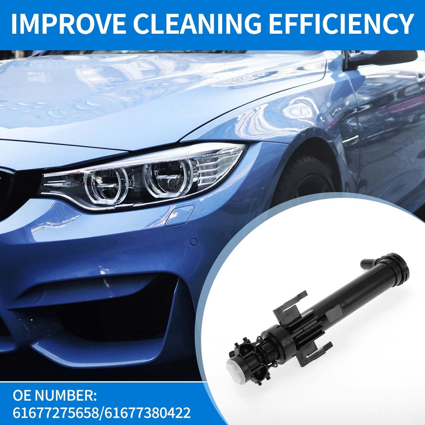 Headlight Washer Nozzle for BMW 328i 435i M4 (2012-2019)