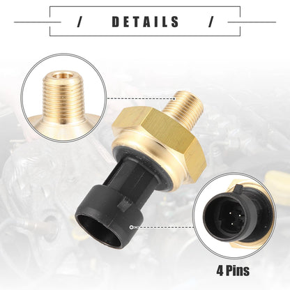 Exhaust Back Pressure Sensor for Ford F-350 Super Duty 6.0L 7.3L V8 Diesel