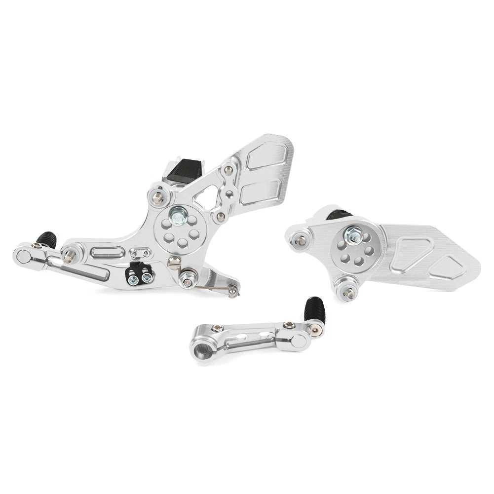 Silver Motor Foot Pedal Shift Lever Brake Pedal Kit for BMW R9T R Nine T (2021+)