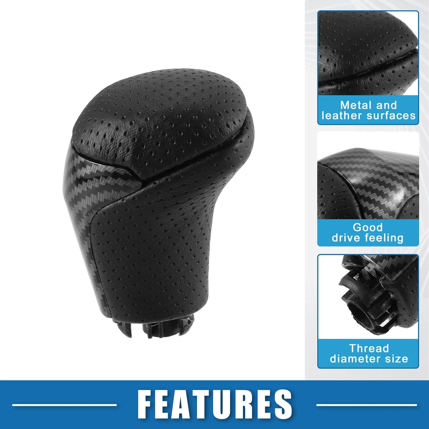 Automatic Gear Shift Knob for Toyota Tacoma (2016-2021) Black
