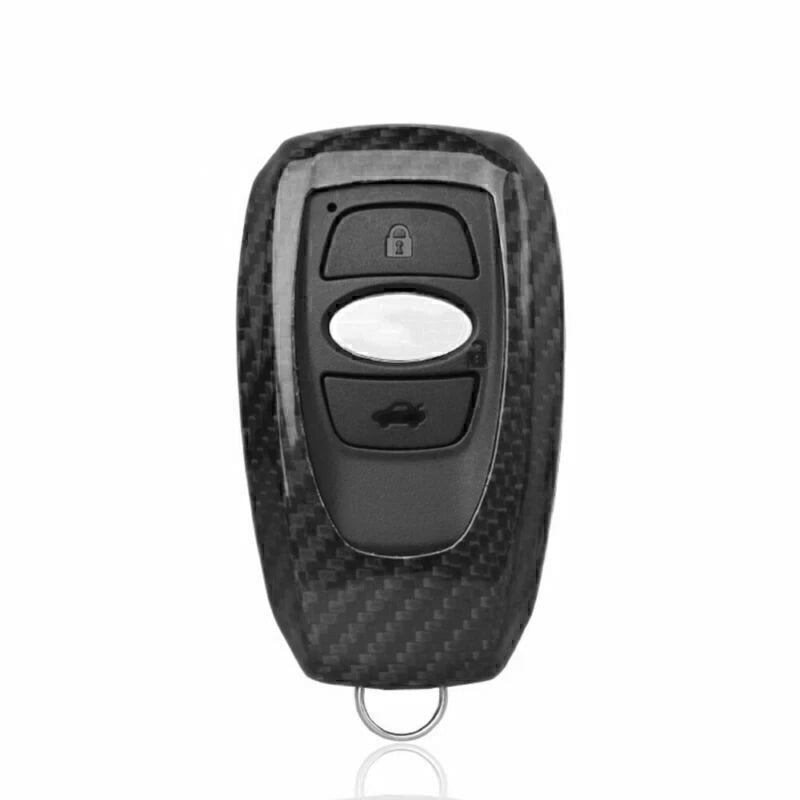 Remote Key Cover Case Carbon Fiber for Subaru Legacy, Forester