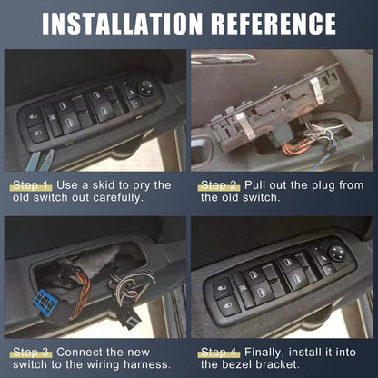 Front Power Window Switch for Toyota Camry, 4Runner (1984-1989)