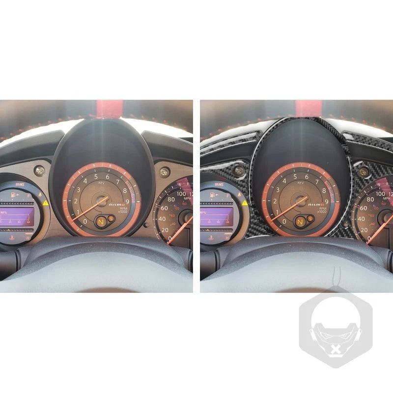 Real Carbon Fiber Full Set Interior Cover Trim Kit Fit for Nissan 370Z Z34 2009+