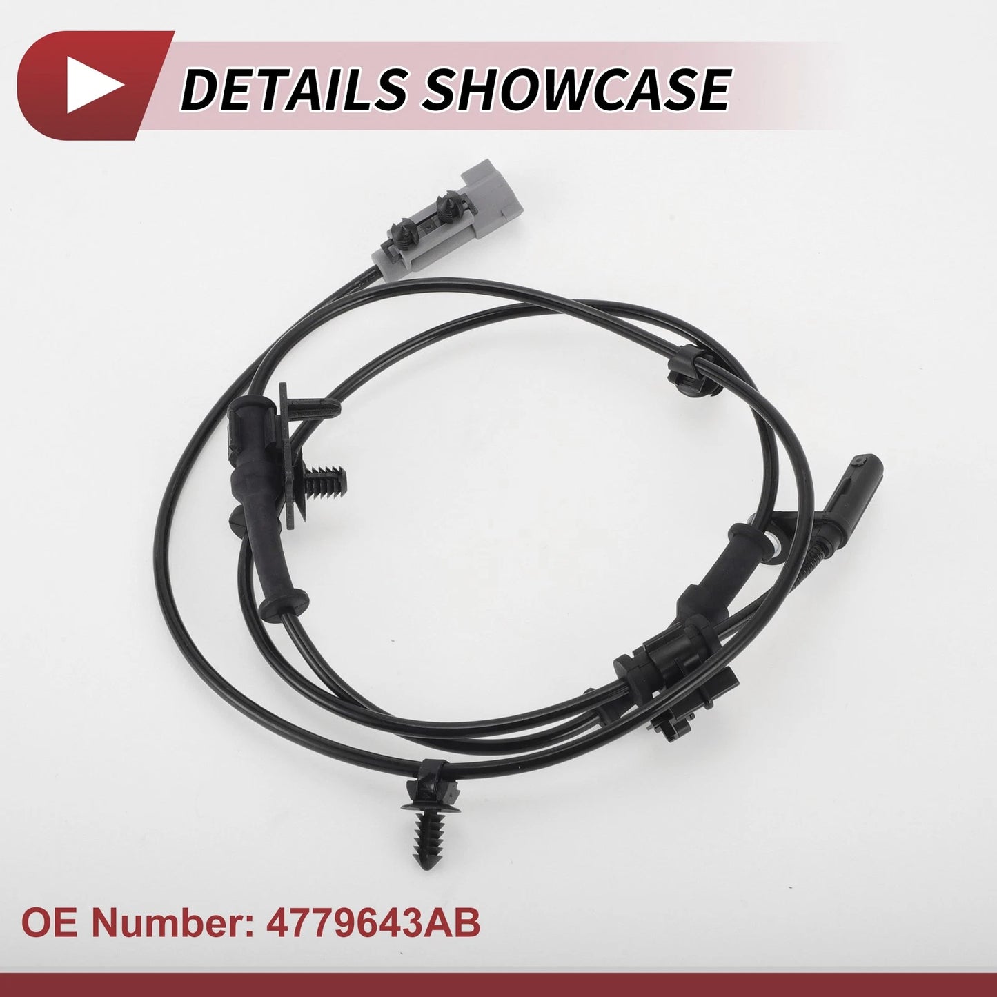 ABS Wheel Speed Sensor for Chrysler RWD Rear Left