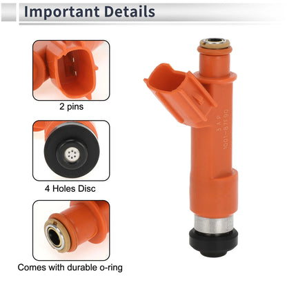 Fuel Injector 1.8L for Toyota Corolla (1998-2008) - 1 x Orange Injector