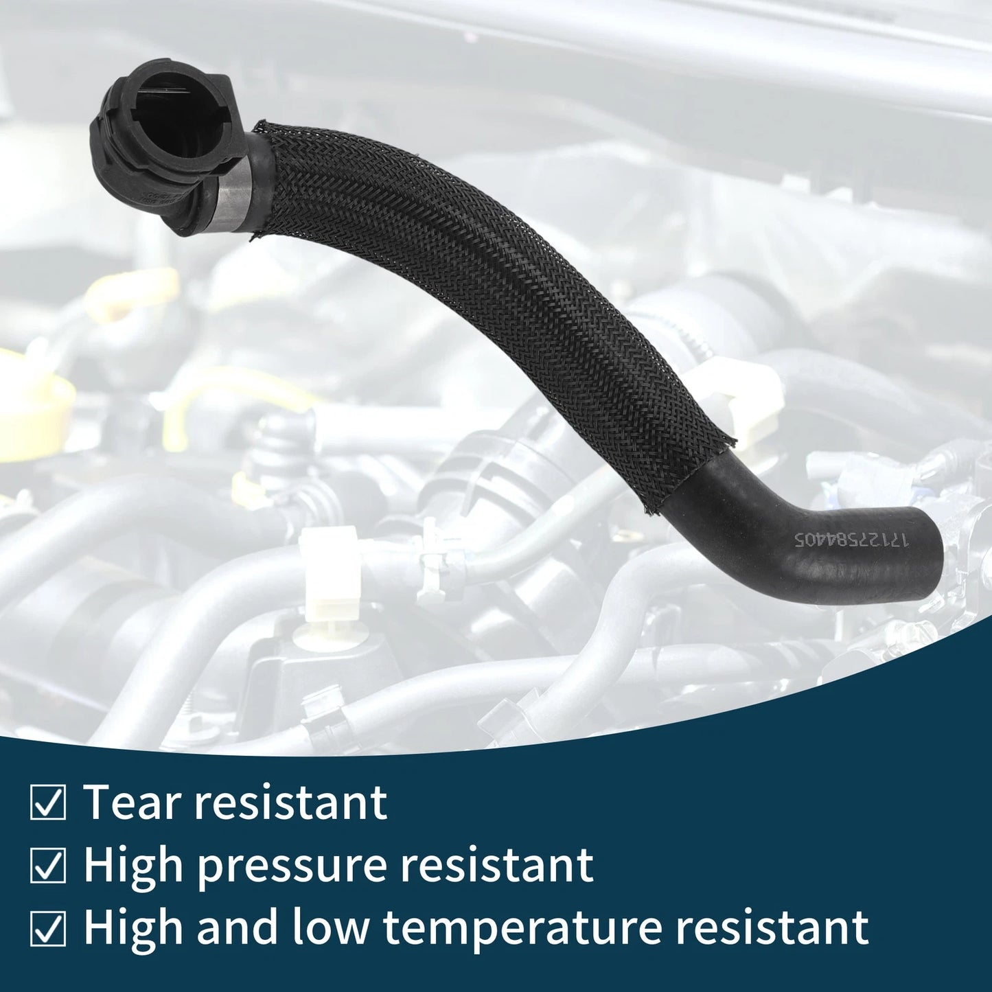 Radiator Hose for BMW 550i (2010 - 2012) Cooling Liquid Tube