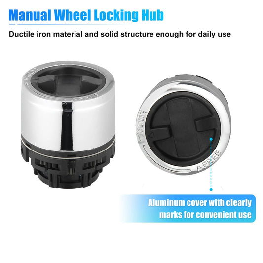 2 x Front Wheel Locking Hubs for Ford Explorer, Ranger, Mazda B