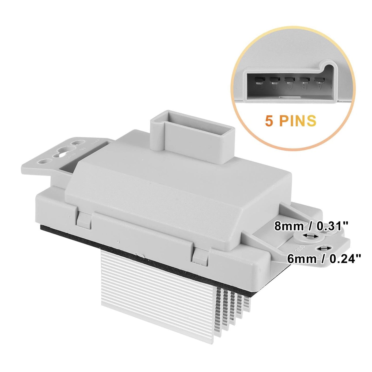 Engine Cooling Radiator Fan Resistor Kit for Chevrolet Silverado Tahoe
