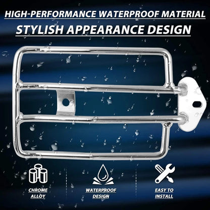 Chrome Solo Seat Rear Fender Luggage Rack for Harley Sportster XL 883 1200