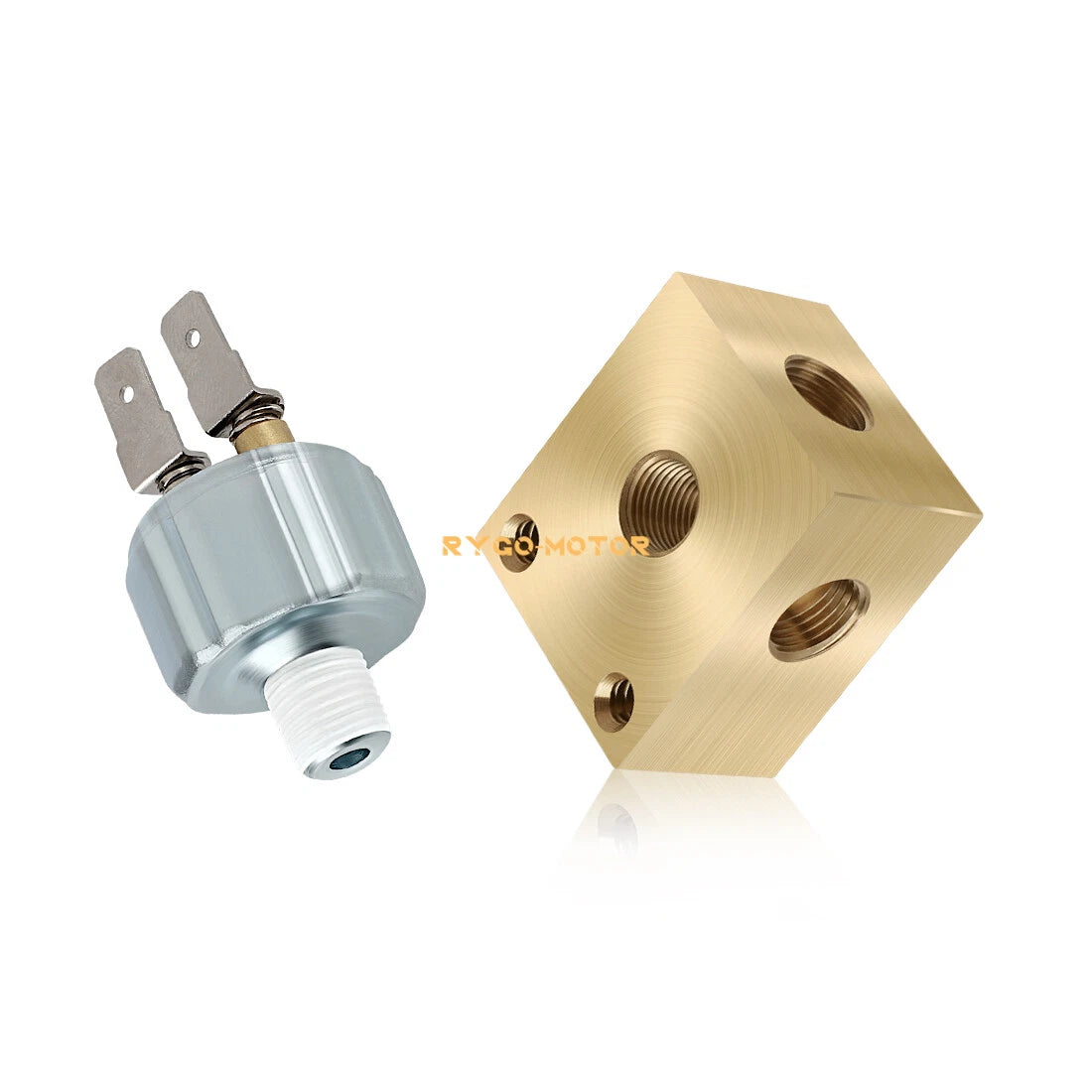 Brake Cross Fitting & Stoplight Switch for Polaris Diesel 455 Xplorer 500