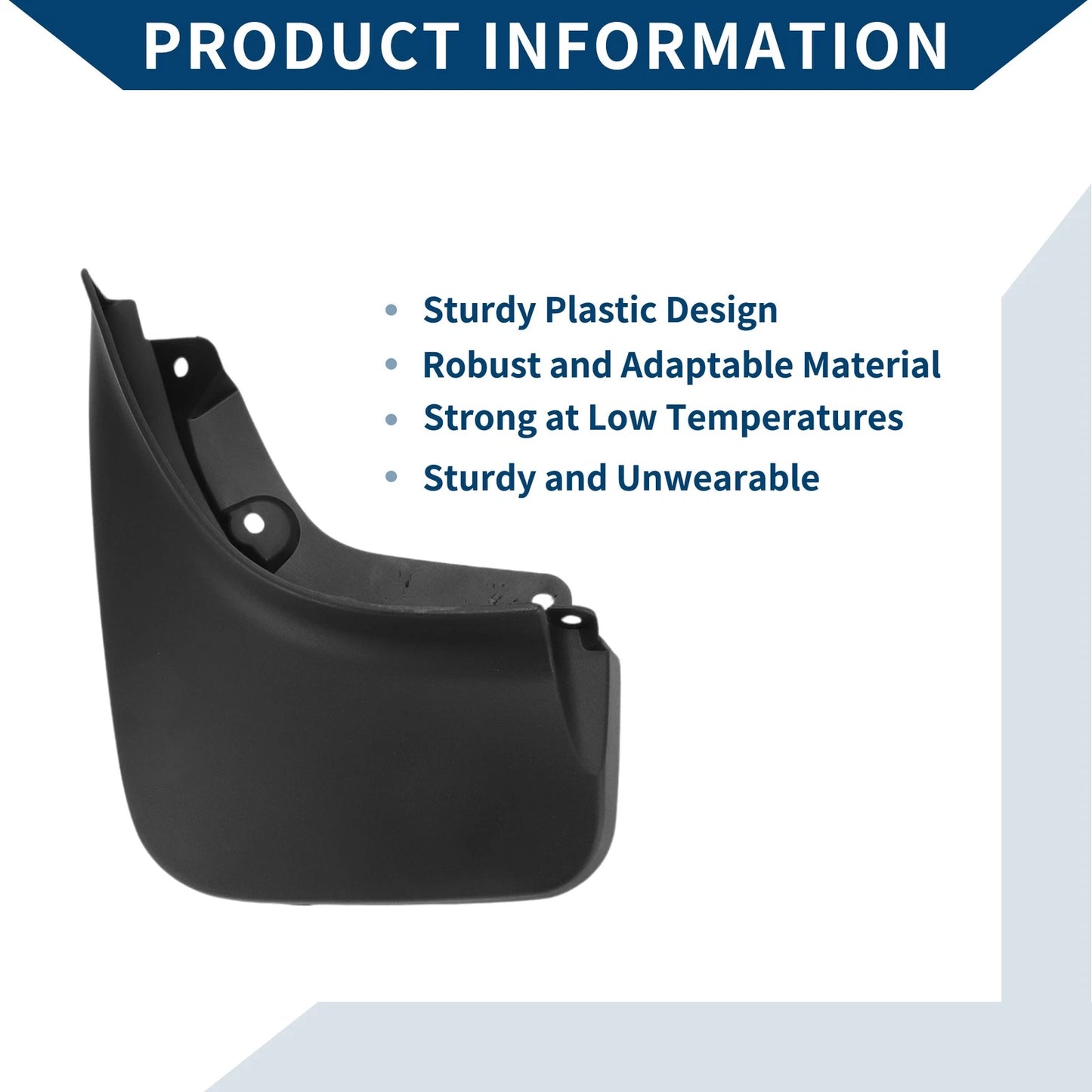Mud Flaps Splash Guards 1 Set for Land Rover Range Rover Vogue (2022-2024)