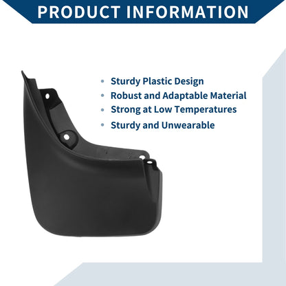 Mud Flaps Splash Guards 1 Set for Land Rover Range Rover Vogue (2022-2024)