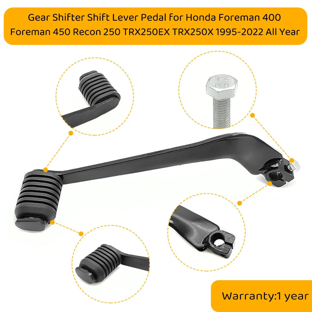 Shifter Shift Pedal Lever for Honda TRX250EX Sportrax (2001–2008)