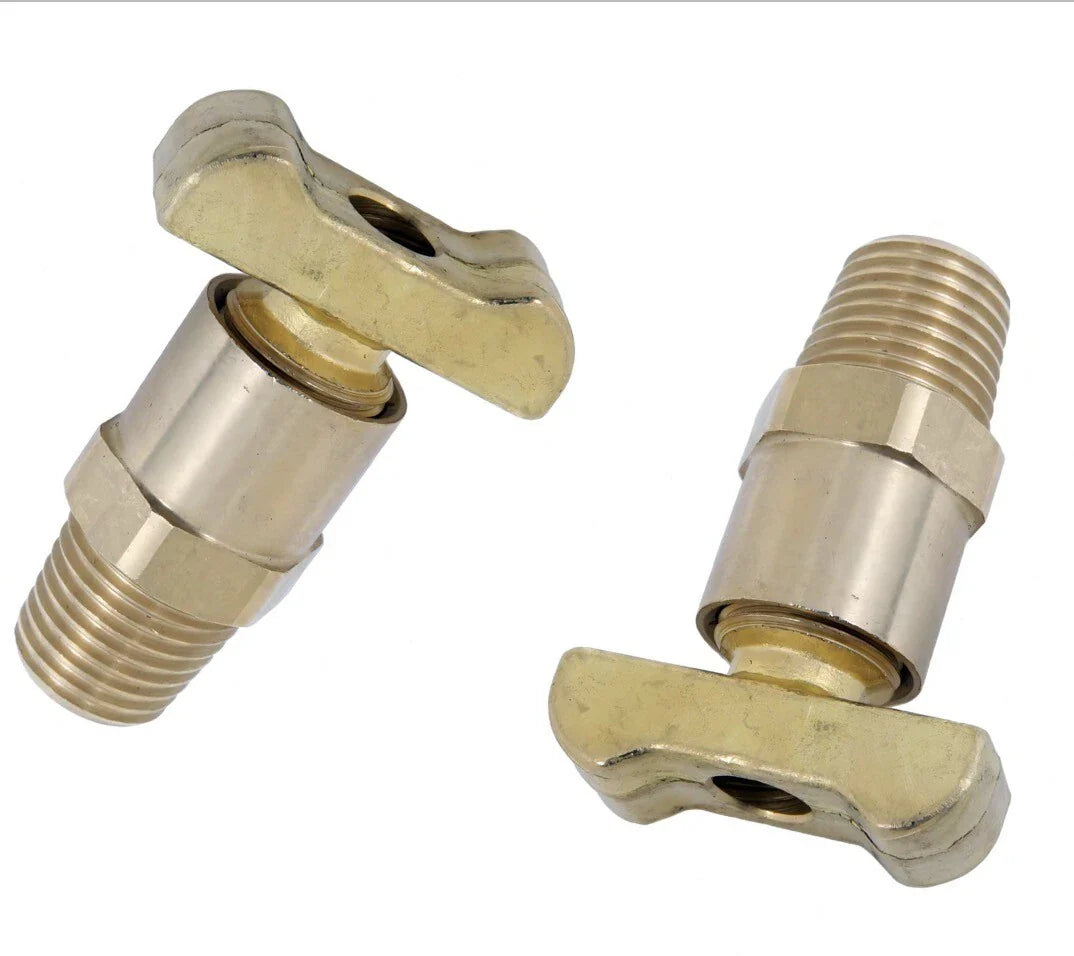 2Pcs Drain Tap for Volvo Penta, Mercruiser, 1/4NPT