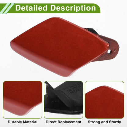 Front Left Washer Nozzle Cover for BMW 428i 2014-2016 (2 x Red Caps)