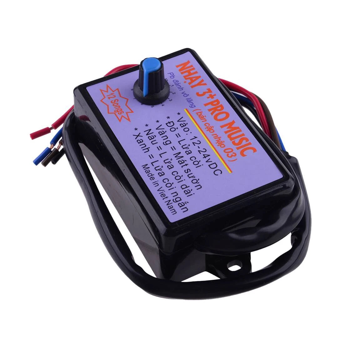12V-24V Sound Musical Horn Control Unit for Car Truck Boat