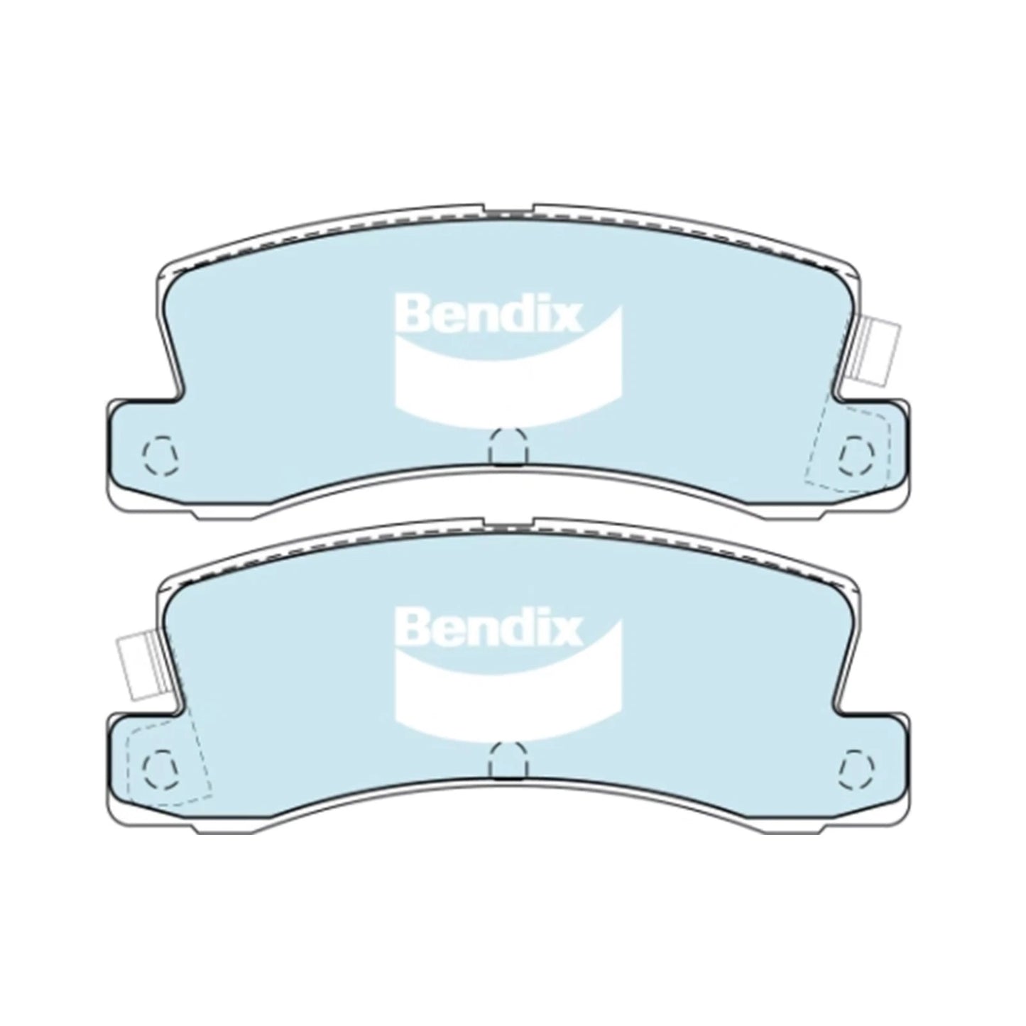 GCT/Rear Disc Brake Pad Set for Toyota Sprinter AE102 AE86 (1983–1996)