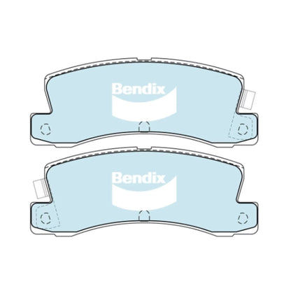 GCT/Rear Disc Brake Pad Set for Toyota Sprinter AE102 AE86 (1983–1996)