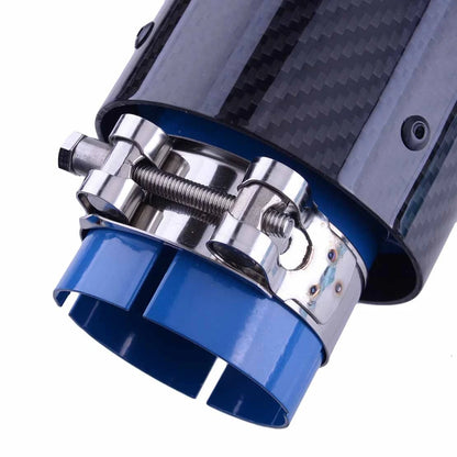 2.5" Inlet Exhaust Tip Muffler Pipe for Car - 3.5" OD