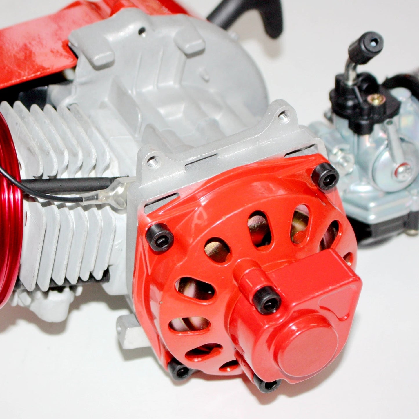 49cc 2-Stroke Engine Motor for RED Racing Mini Pocket Quad ATV
