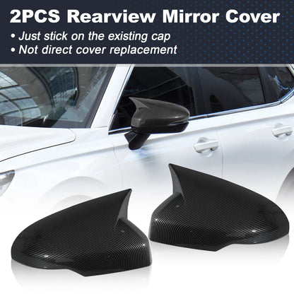 2 x Left Right Side Ox Horn Rearview Mirror Covers for Honda CR-V (2023-2025)