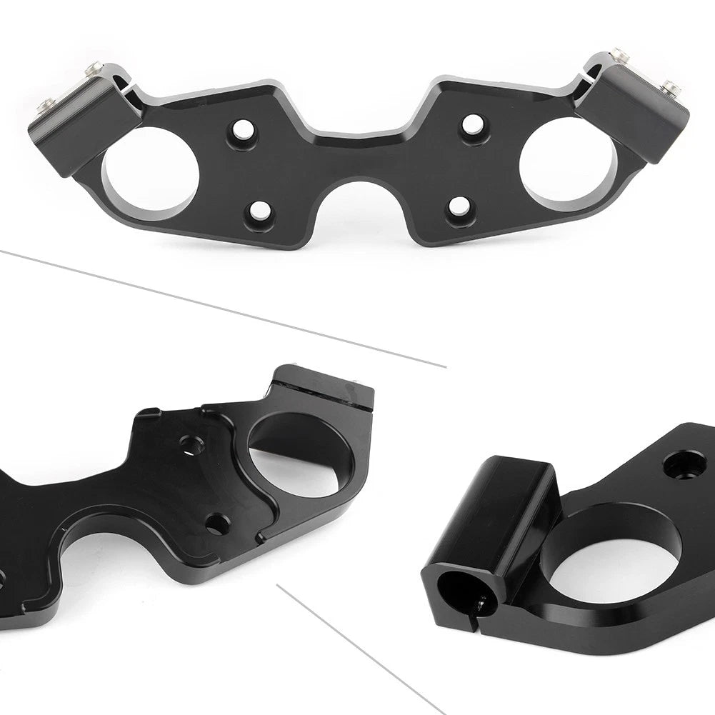 Upper Triple Tree Front End Clamp for Suzuki Hayabusa (2008-2012) Black