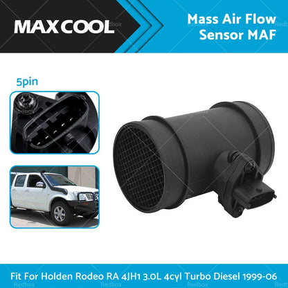 Mass Air Flow MAF Sensor for Holden Rodeo RA 3.0L Turbo Diesel (1999-2006)