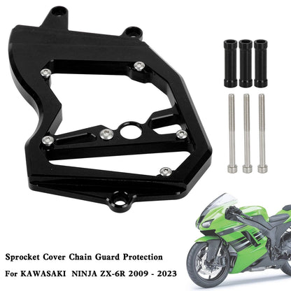 Sprocket Cover for Kawasaki Ninja ZX-6R (2009-2023) Black