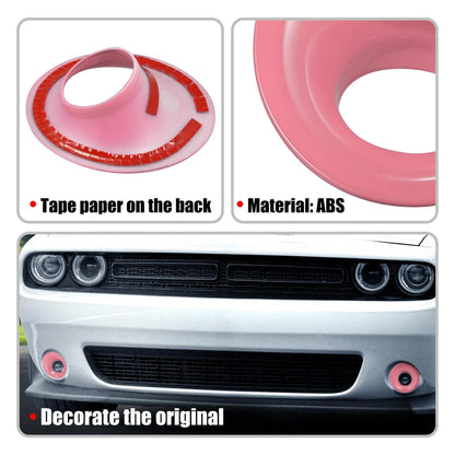 ABS Front Fog Light Covers for Dodge Challenger (2015-2020)