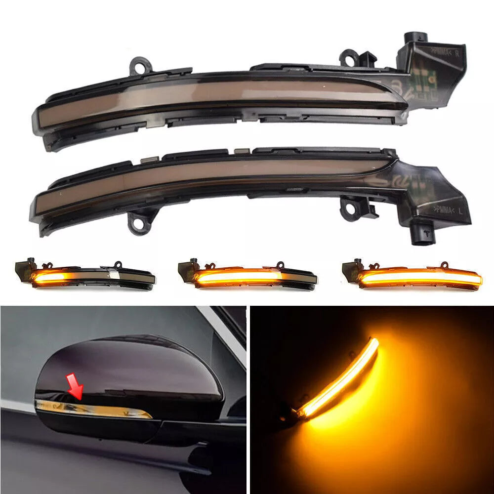 LED Side Mirror Turn Signal Light for Jaguar XE XF XJ F-TYPE XK (2015-2020)