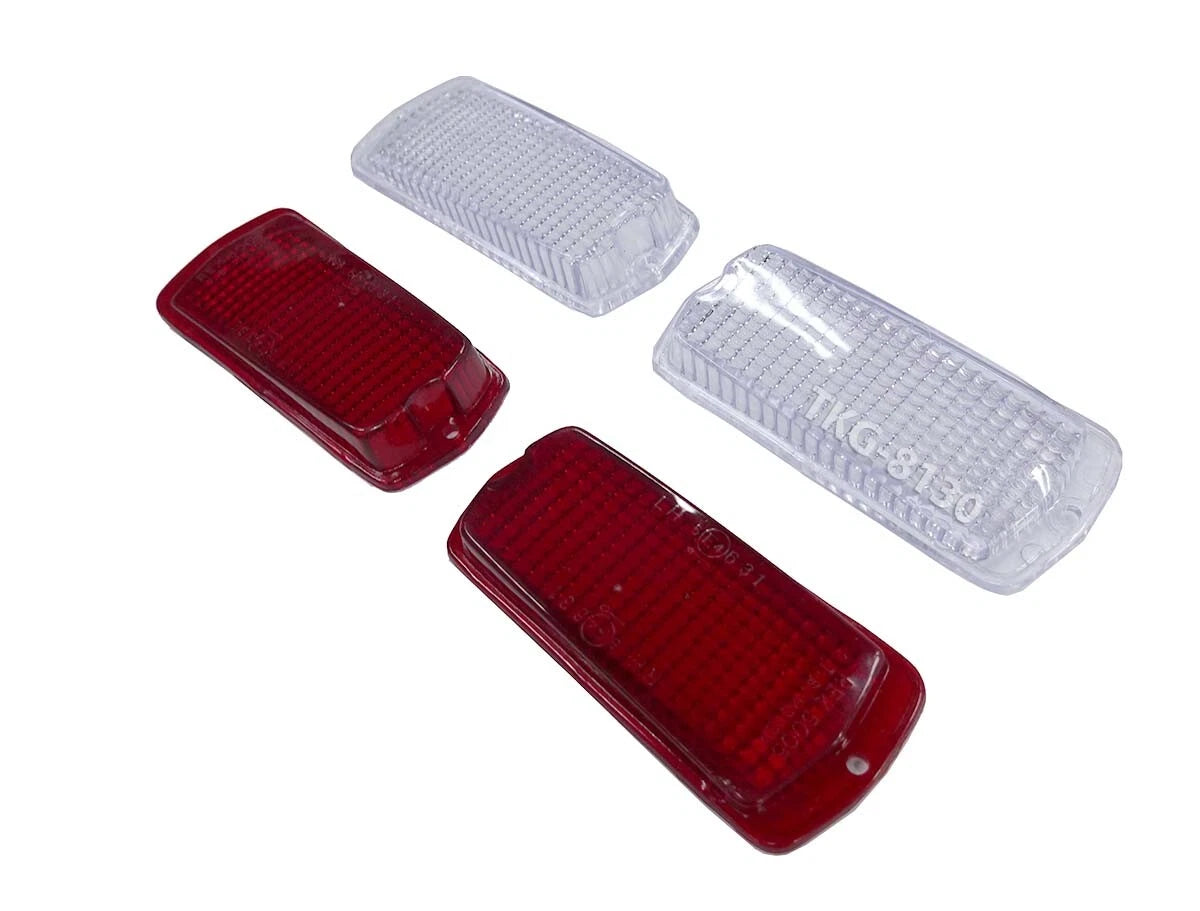 Red Clear Lens Side Marker Light for Nissan Datsun Fairlady 510 120Y 240Z (1968-1978)