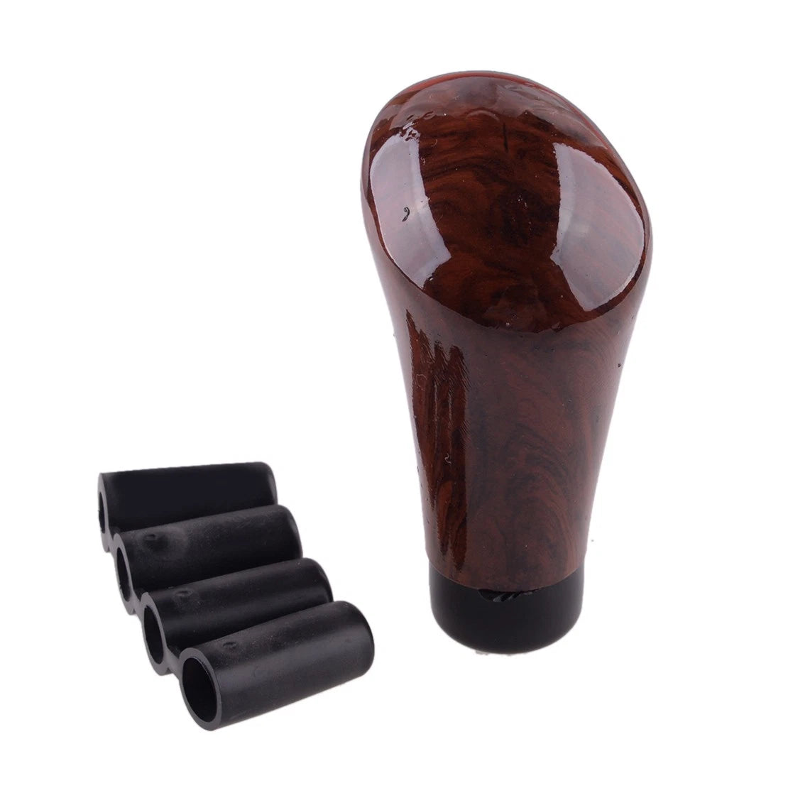 Walnut Wood Grain Manual Shift Knob for Universal Car Accessory