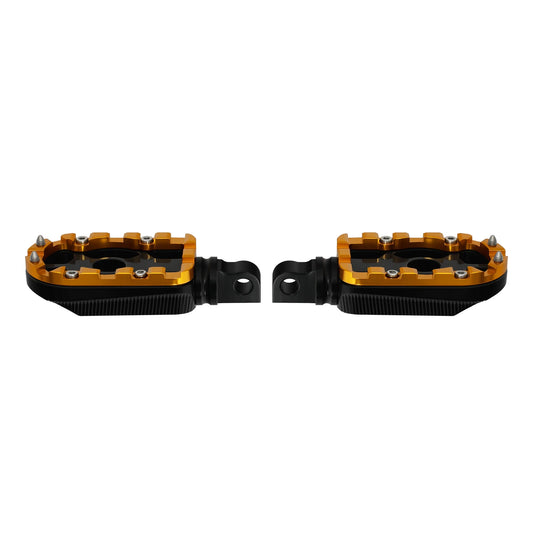 10mm Highway Footpegs for Harley Touring Street Road King Glide