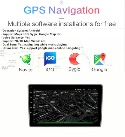 9" Android 13 GPS Stereo Radio for 2010-2021 Hyundai I40