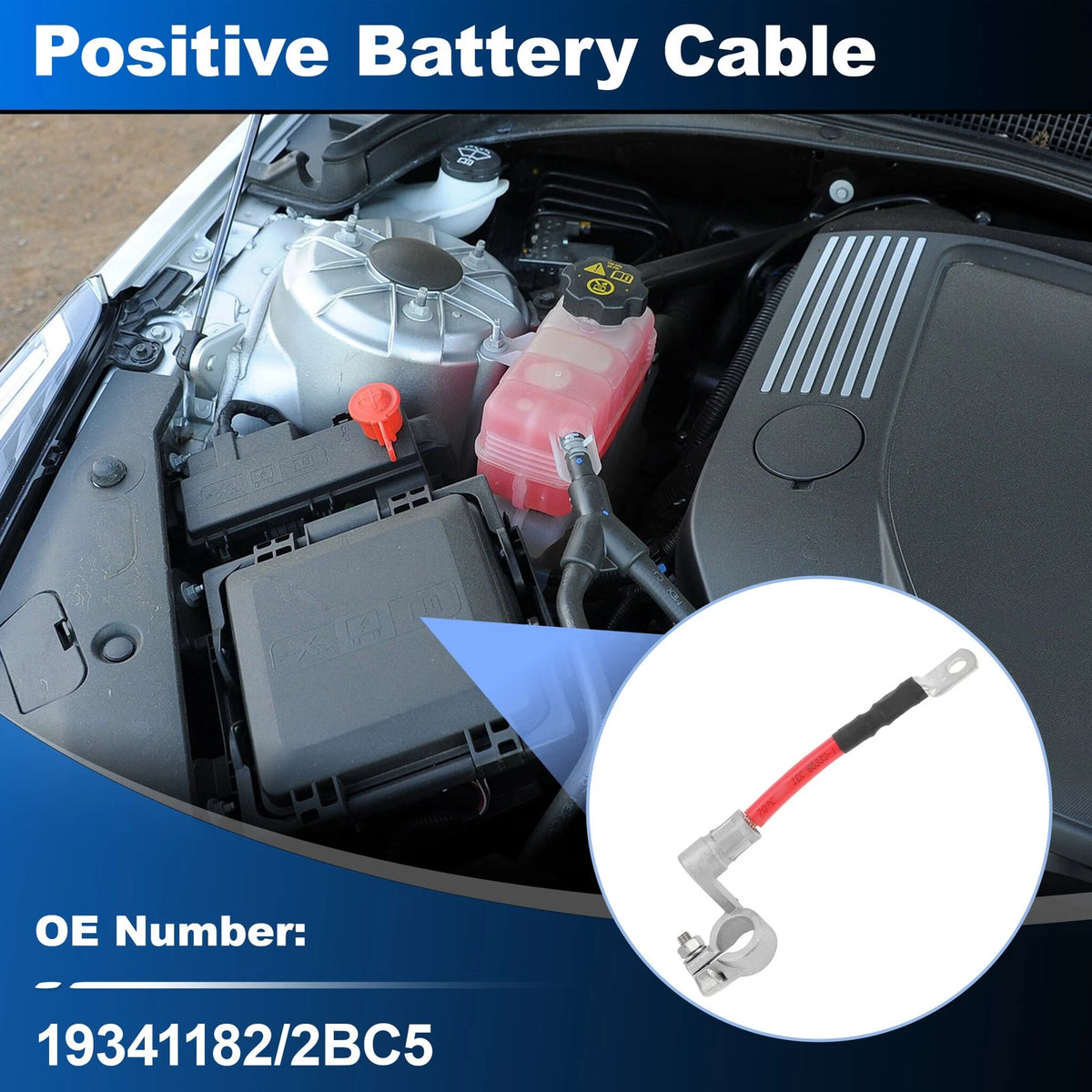Positive Battery Cable for Cadillac ATS and Chevy Impala Malibu
