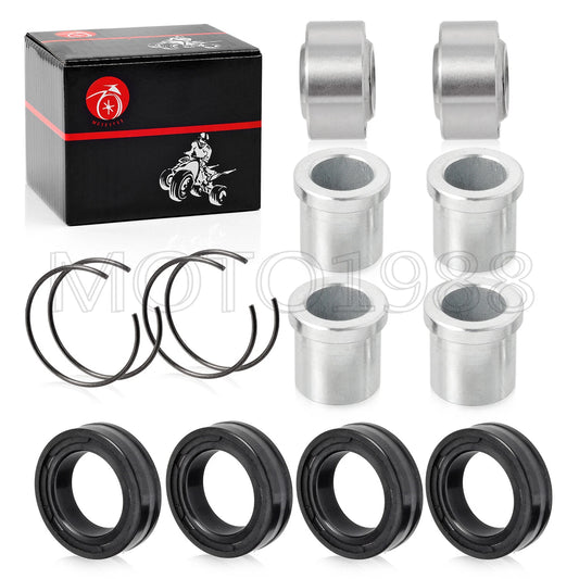 2 x Front Lower/Front Upper A-Arm Bushings for Honda TRX450ER (2006–2014)