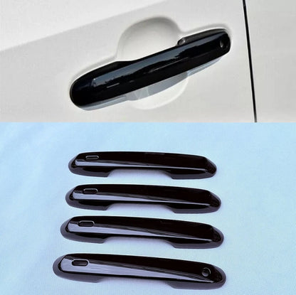4 x Gloss Black Side Door Handle Cover Trim for Toyota Grand Highlander (2024-2025)