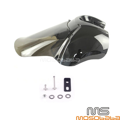 15'' Windshield Black Fairing for Harley Street Bob FXBB FXST 2018-2022