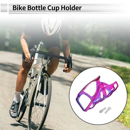 Water Bottle Cup Holder for Motorcycle Bicycle Universal Plastic Blue Purple