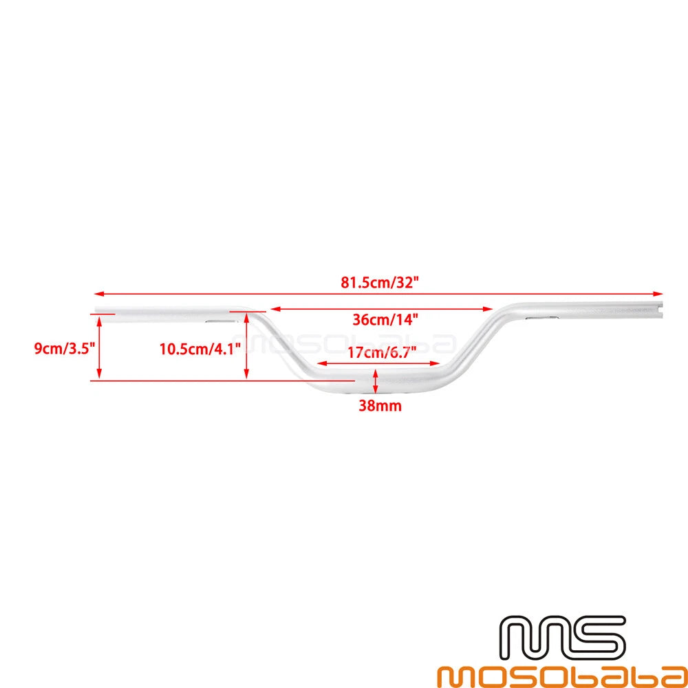 1-1/2'' High Bend Handlebar Kit for Harley Softail FXST Dyna